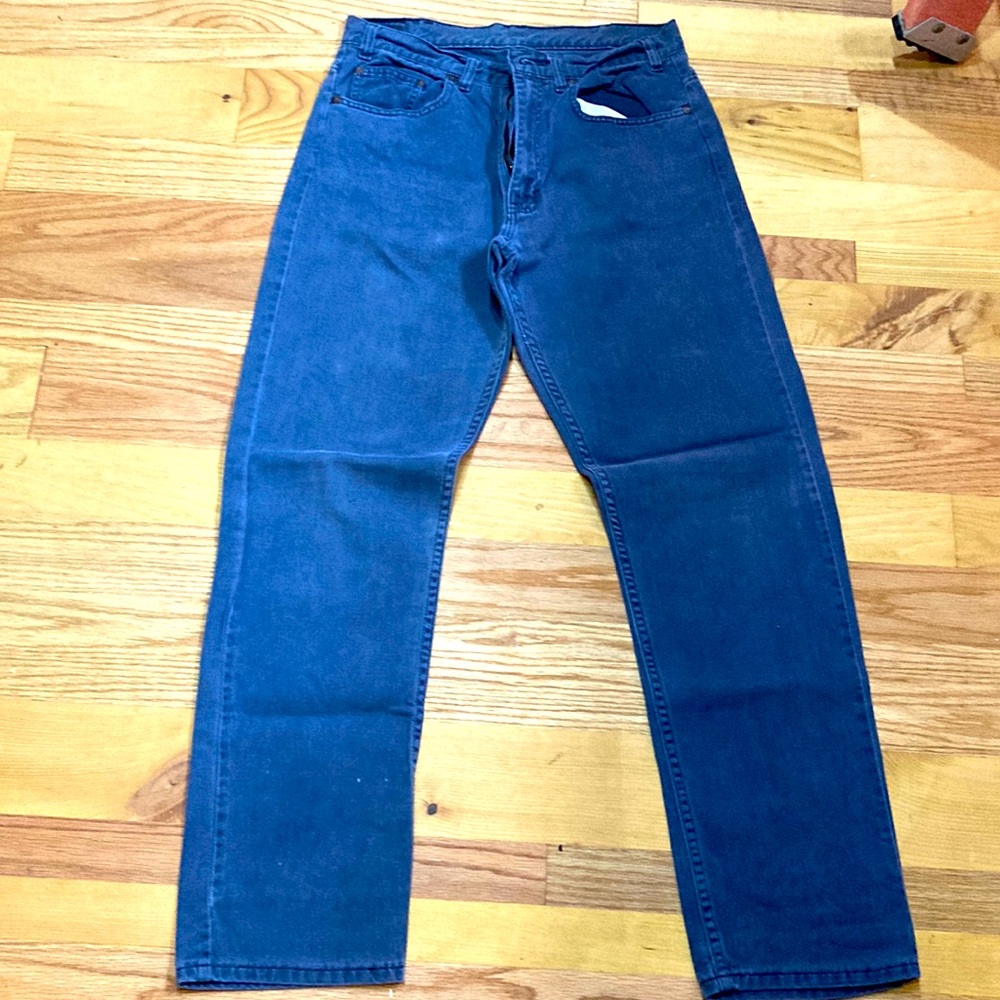 GAP Pioneer Black Jeans  size 10 30-30, Cotton.  Excellent Shape